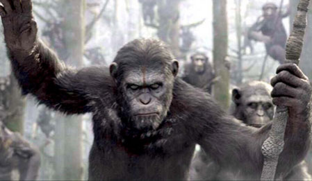 Maymunlar Cehennemi: Şafak Vakti - Dawn of the Planet of the Apes izle