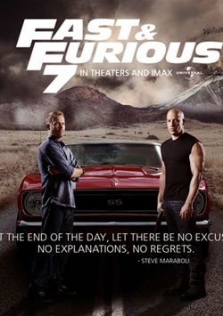 futbol, Hizli ve Öfkeli 7 - Furious 7 (Fast & Furious 7)