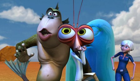 Canavarlar Yaratıklara Karşı - Monsters Vs Aliens izle