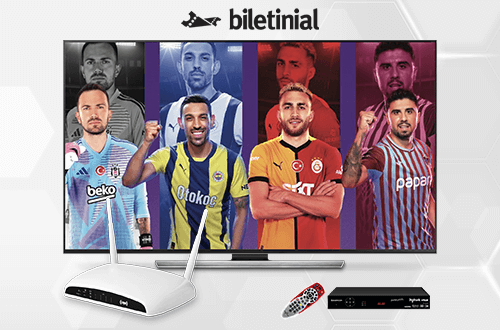 Biletinial'a Özel Digiturk Paketleri Kampanyası Kutulu ve kutusuz TV paket seçenekleri ile Digiturk avantajlı fiyatlarla! Sabit Fiyat 499 / AY Detaylı İncele