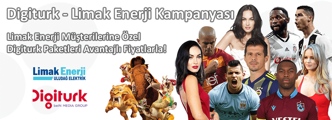 Limak Enerji Müşterilerine Özel Digiturk Kampanyası