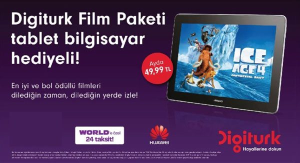 Huawei Tablet Kampanyası