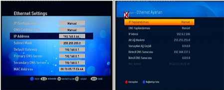 Digiturk İnternet Ayarları