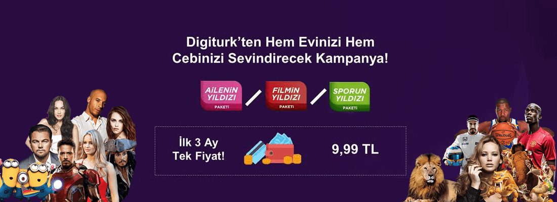 Digiturk İlk 3 Ay İndirimli Kampanyası