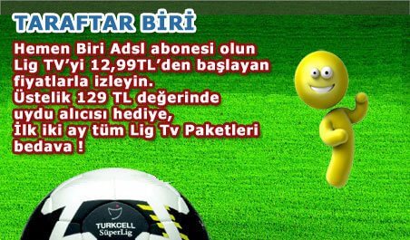 Biri Adsl Tarftar Paketi