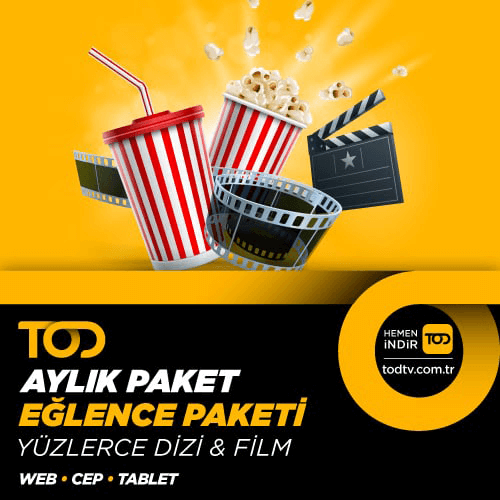 TOD Eğlence 1 Aylık Paket (Web, Cep, Tablet)