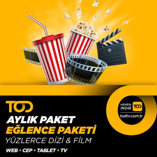 TOD Eğlence 1 Aylık Paket (Web, Cep, Tablet, Smart TV)