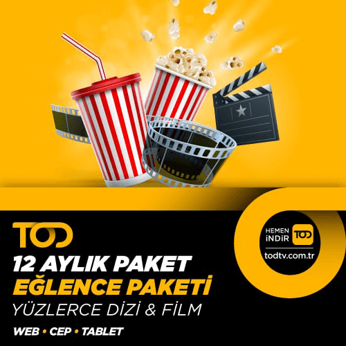 TOD Eğlence 12 Aylık Paket (Web, Cep, Tablet)