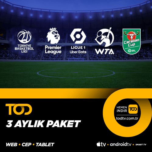TOD Spor Extra+ 3 Aylık Paket (Web, Cep, Tablet, Smart TV)