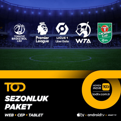 TOD Spor Extra+ Sezonluk Paket (Web, Cep, Tablet, Smart TV)