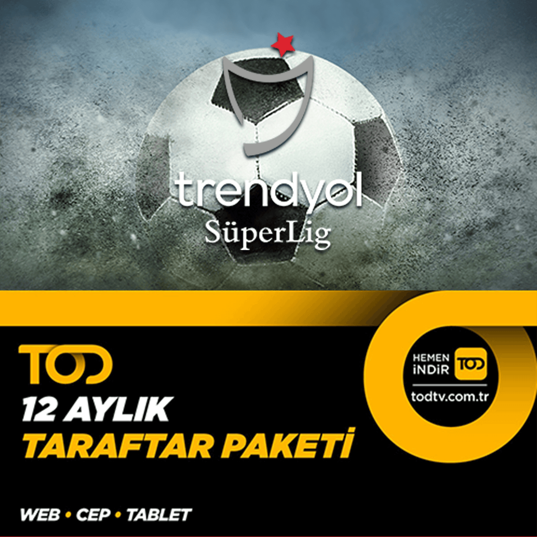 TOD Taraftar 12 Aylık Paket (Web, Cep, Tablet)