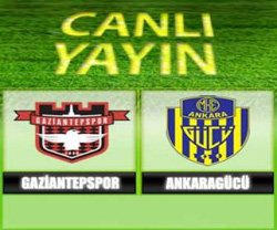 Gaziantepspor MKE Ankaragücü - Lig TV Canlı Maç İzle